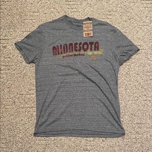 Rivalry Threads Gray Minnesota Tee